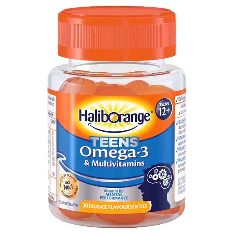 Haliborange - Teens Omega 3 & Multivitamins Softies - 30s