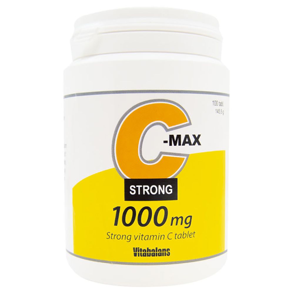 VITABALANS - C-Max Strong Vitamin C 1000mg - 100 Tablets