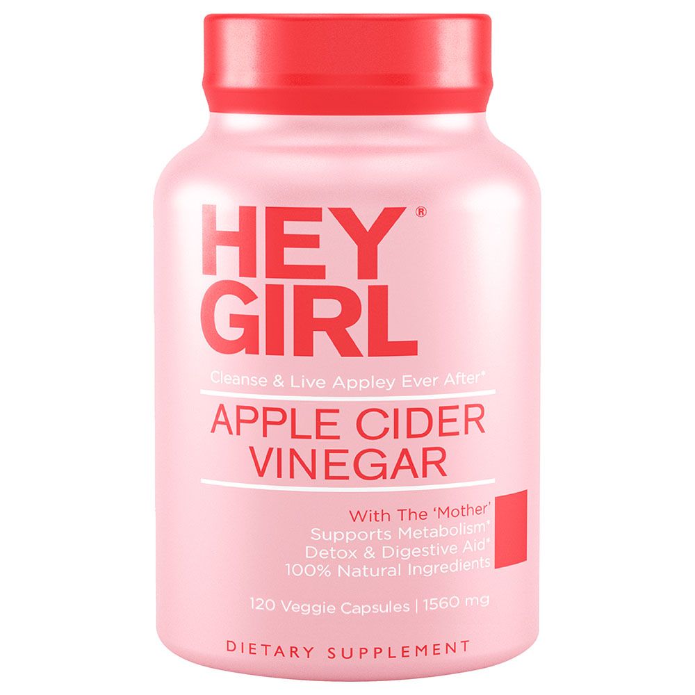 HEY GIRL NUTRITION - Apple Cider Vinegar Capsules 120'S