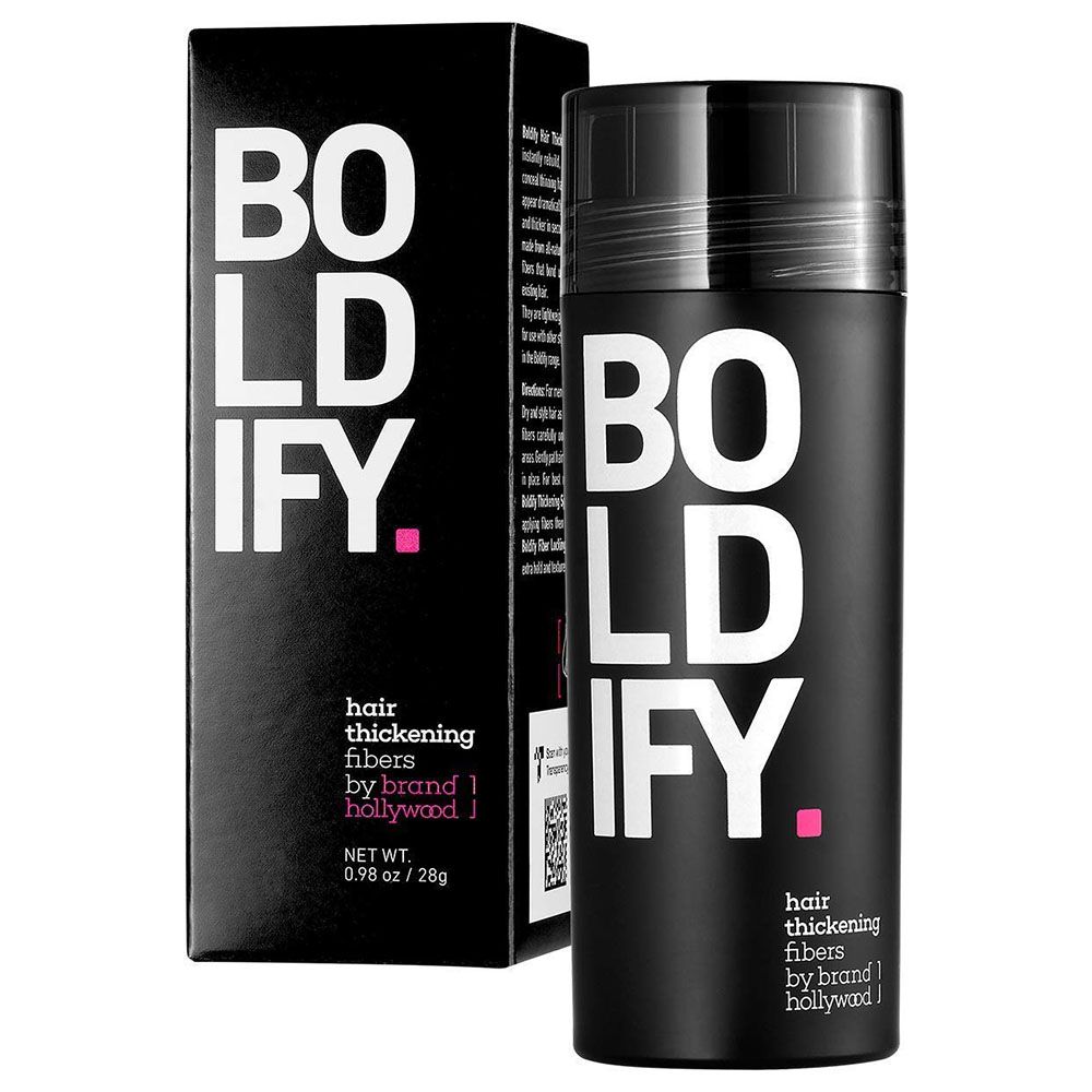 BOLDIFY -  Hair Fibers Conceals Hair Loss Black 28g