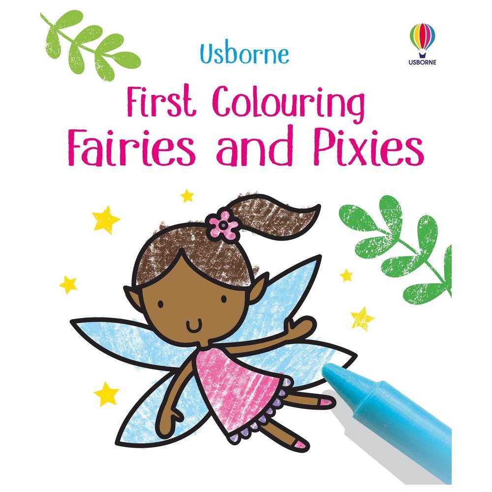 Usborne Books - First Colouring Fairies And Pixies