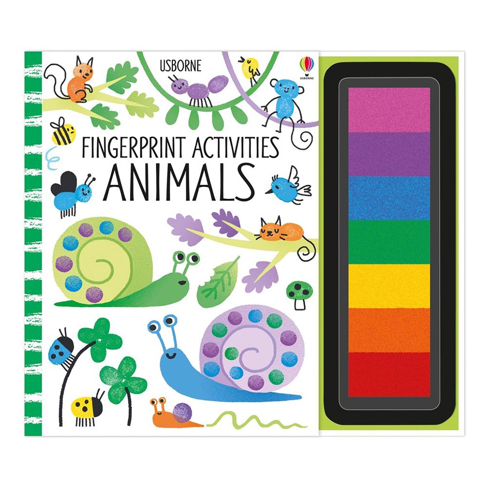 Usborne Books - Fingerprint Activities Animals