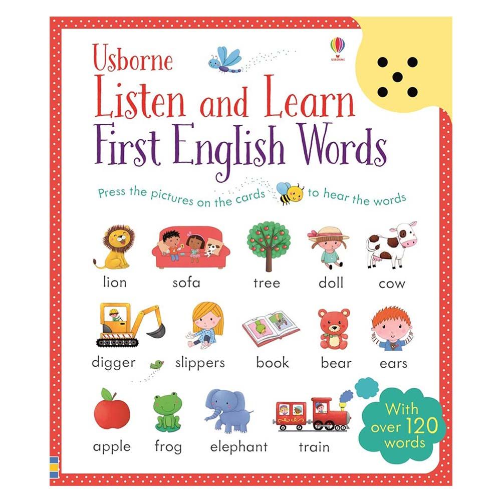 Usborne Books - Listen & Learn: First English Words