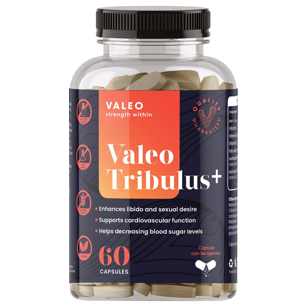 Valeo - Tribulus+ - 60 Capsules