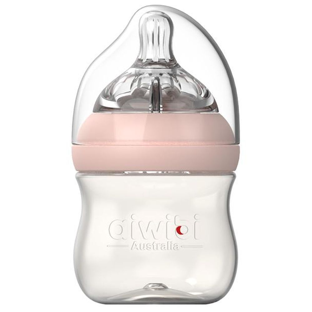 Aiwibi - New Born Baby Feeding Bottle 120ml - Pink