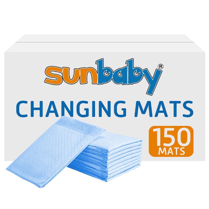 SunBaby - Disposable Changing mats (45x60cm) Large, Pack of 150