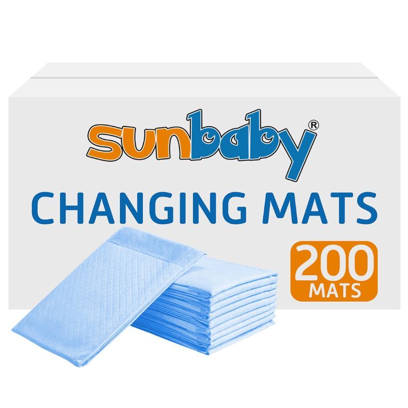 SunBaby - Disposable Changing mats (45x60cm) Large, Pack of 200