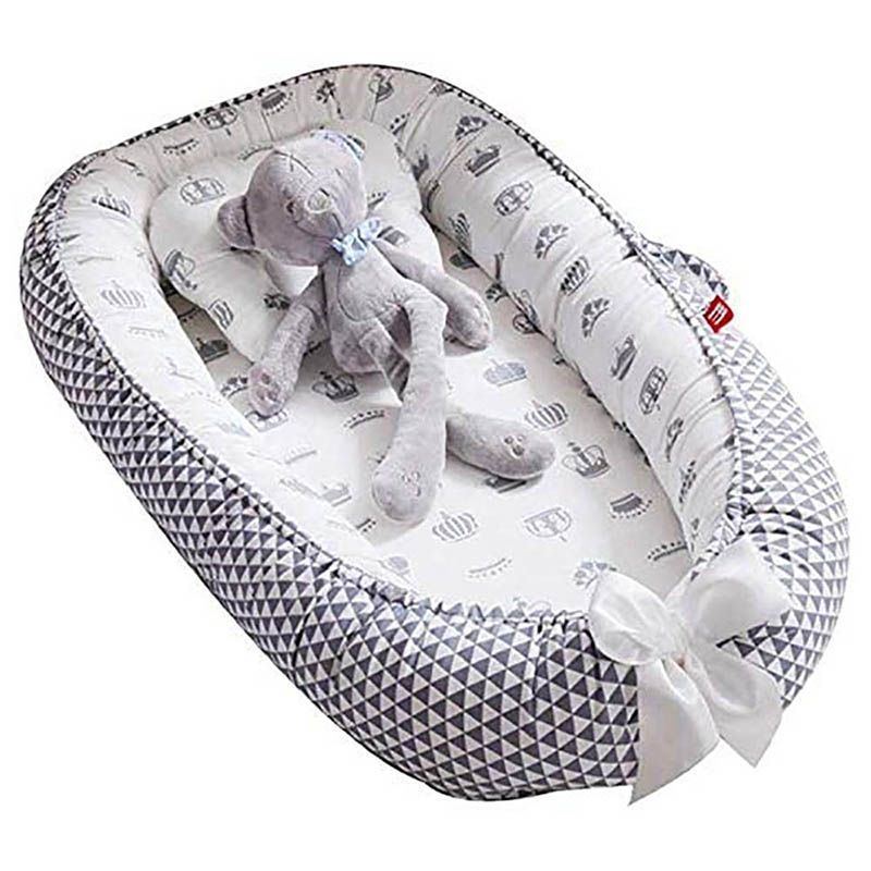 Sunbaby - Portable Lounger Sleeping Pod For New Born - Gray