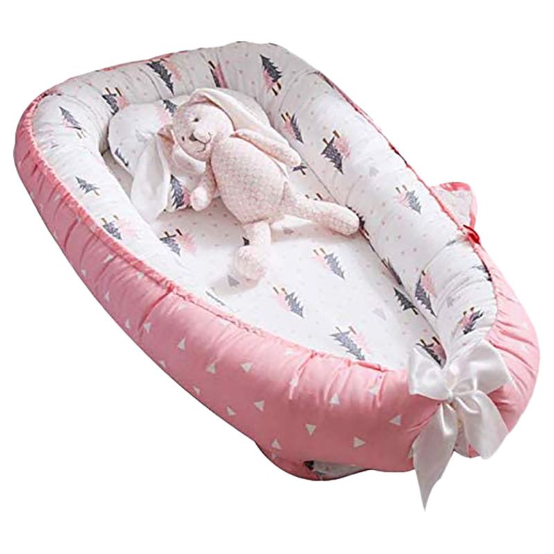 Sunbaby - Portable Lounger Sleeping Pod For New Born - Pink