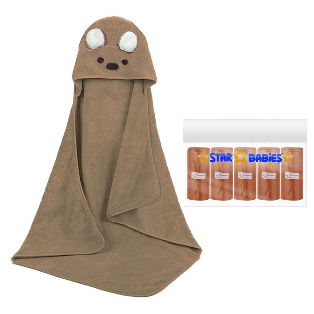 Star Babies - Scented Bag, Kids Hooded Towel - Assorted