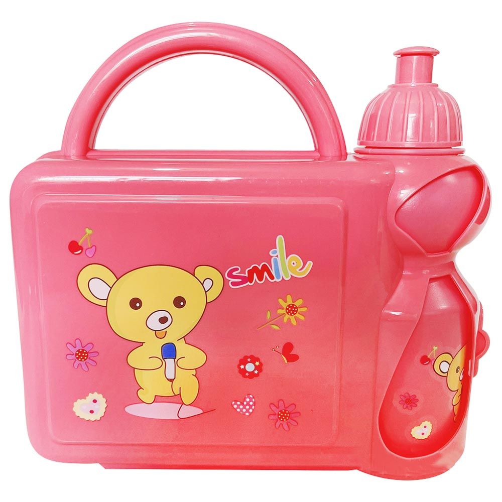 Star Babies - Kids Lunch Box w/ Water Bottle - Pink