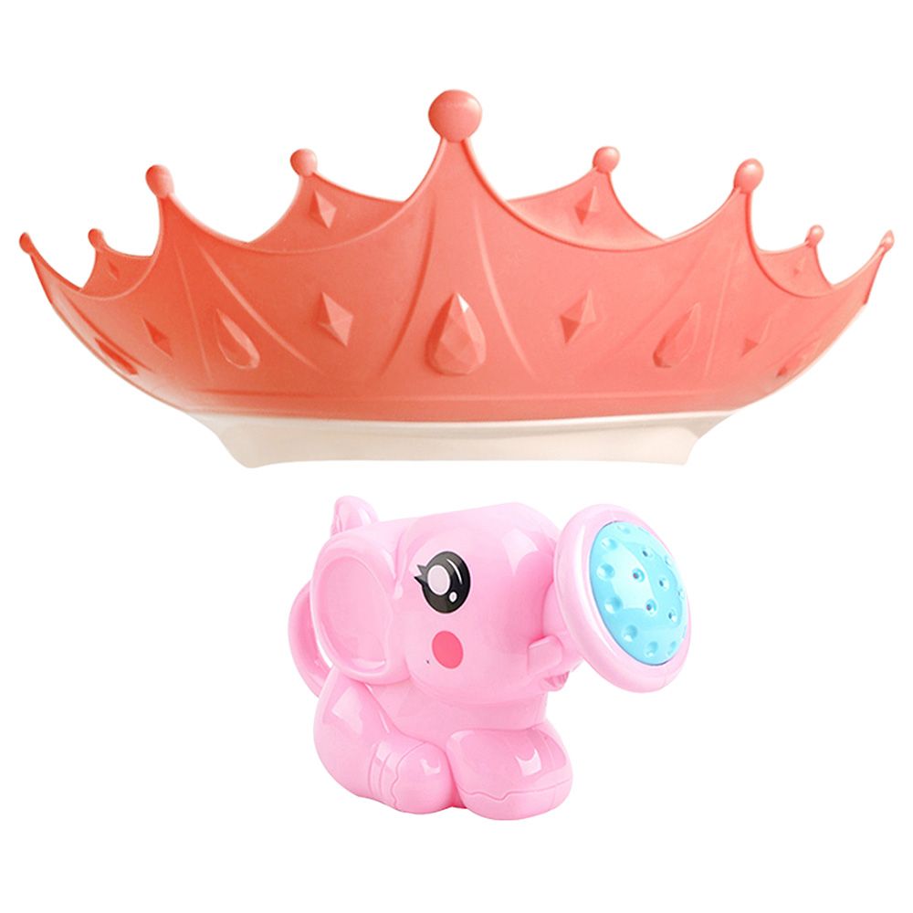 Star Babies - Shower Cap w/ Kettle Toys - Pack Of 2 - Pink