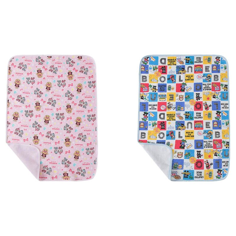 Star Babies - Reusable Changing Mat - Printed Pink & Printed Blue - 2pcs