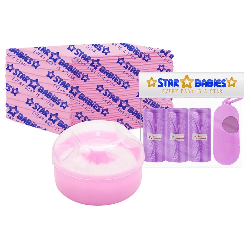 Star Babies - Changing Mat, Powder Puff, Scented Bag w/ Dispenser