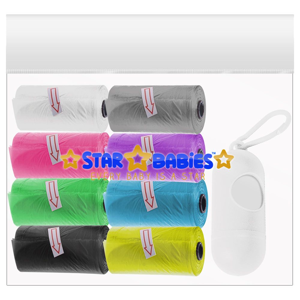 Star Babies - Scented Bag Pack of 8/120 Bags w/ Dispenser