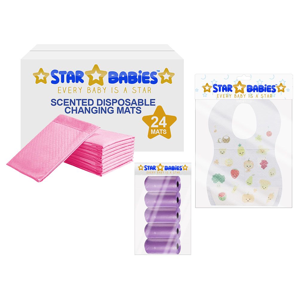 Star Babies - Value Pack (Scented Changing Mat 24Pcs)