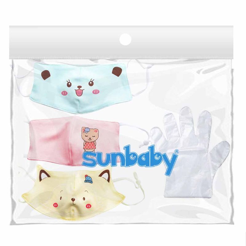 SunBaby - Safety Pack - Blue/Pink/Yellow