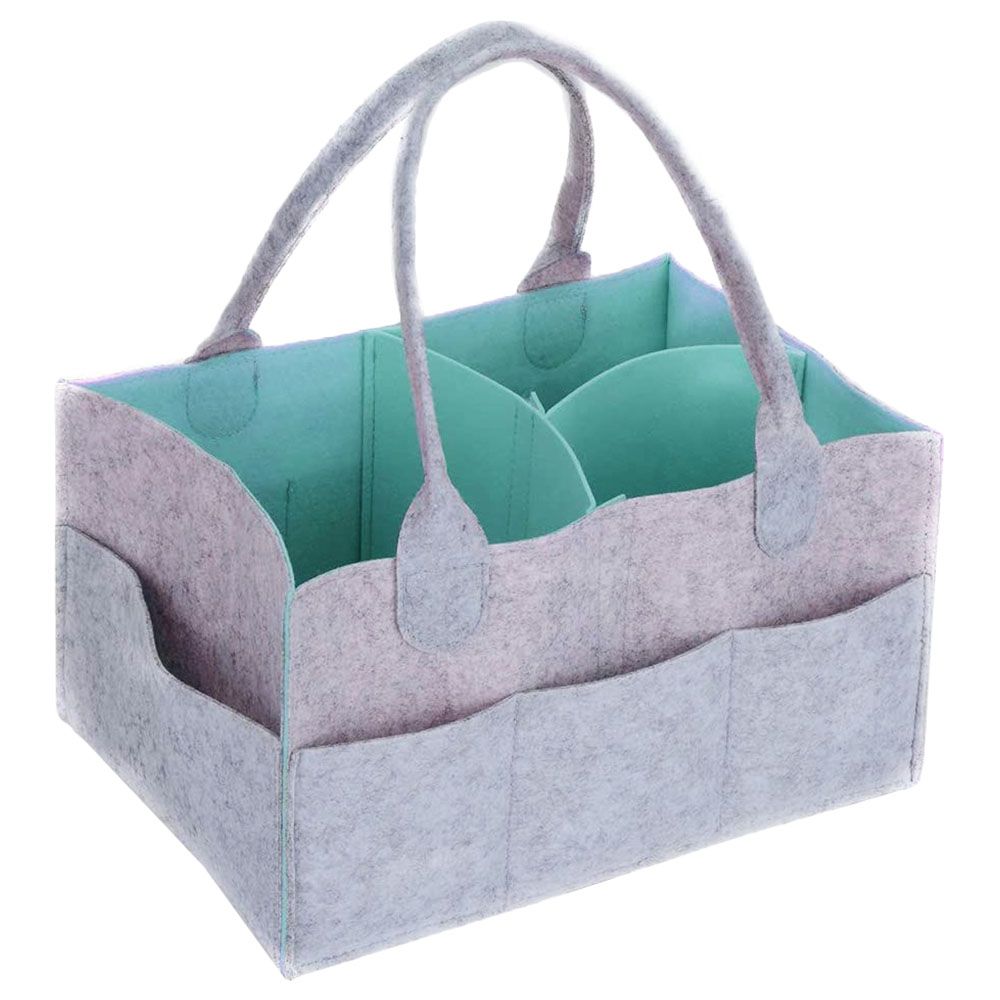 SunBaby - Diaper Caddy Organizer - Grey