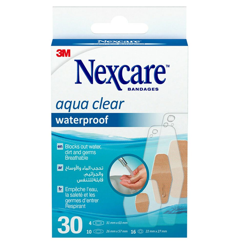 Nexcare - 588-30D Waterproof Bandages Assorted 30s