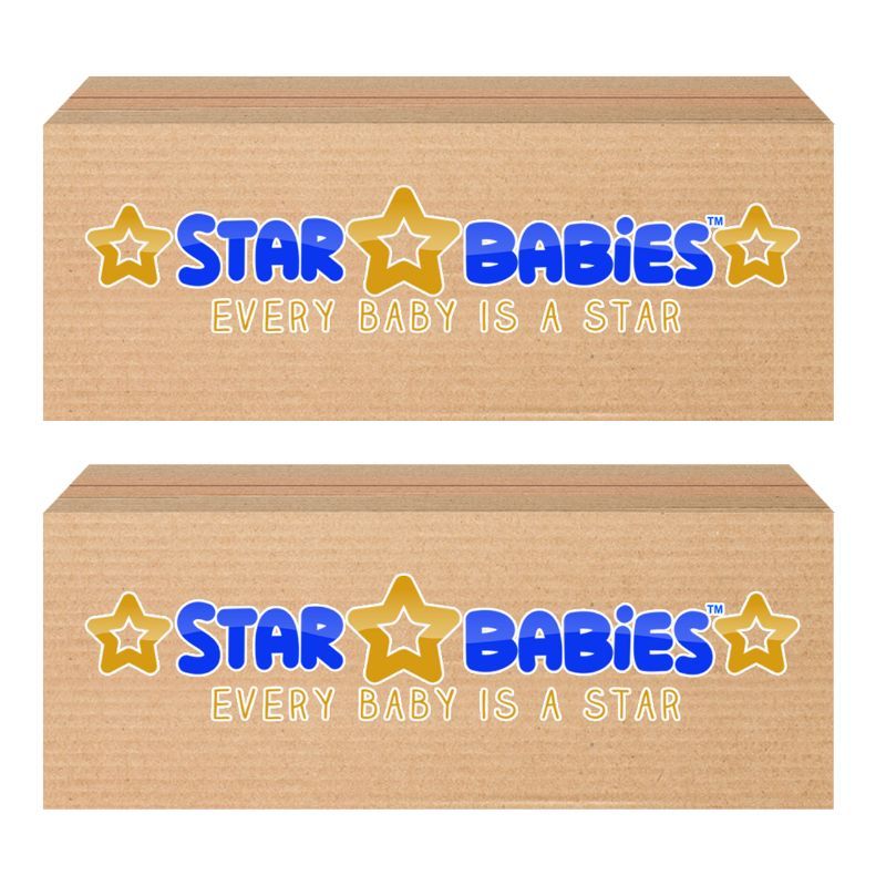 Star Babies - Disposable Changing mats (45x60cm) Large, 15pcs Pack of 2 White