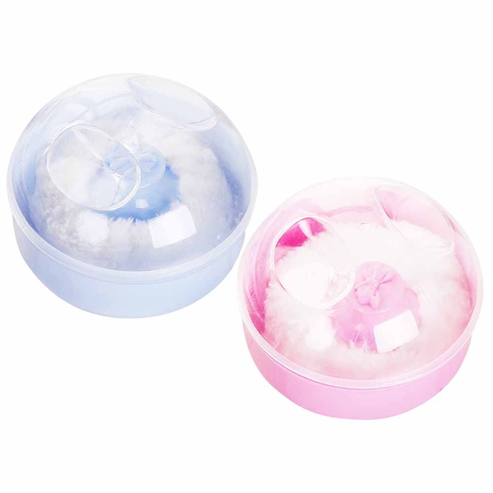 Star Babies - Baby Powder Puff Pack of 2 - Blue/Pink