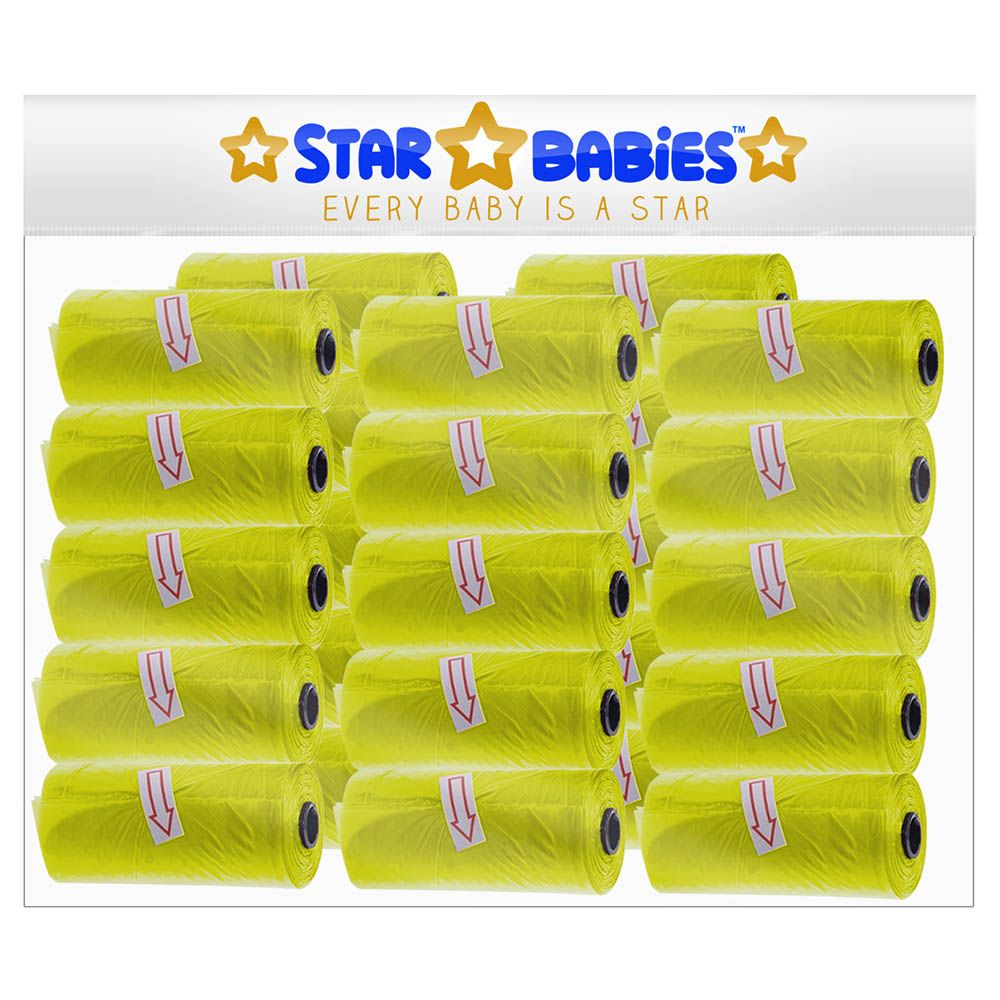 Star Babies - Scented Bag - Pack of 25/375 Bags - Yellow