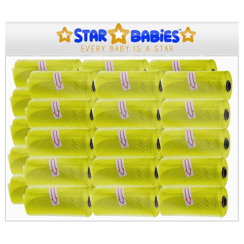 Star Babies - Scented Bag Pack of 30/450 Bags - Yellow