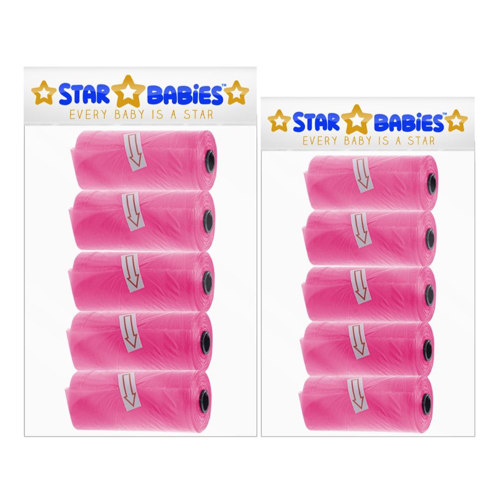 Star Babies - Scented Bags Pack of 10/150 Bags - Pink