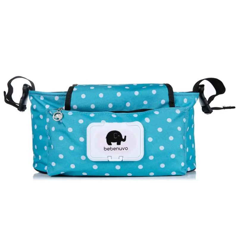 Star Babies - Baby Stroller Organizer Bag - Dark Blue