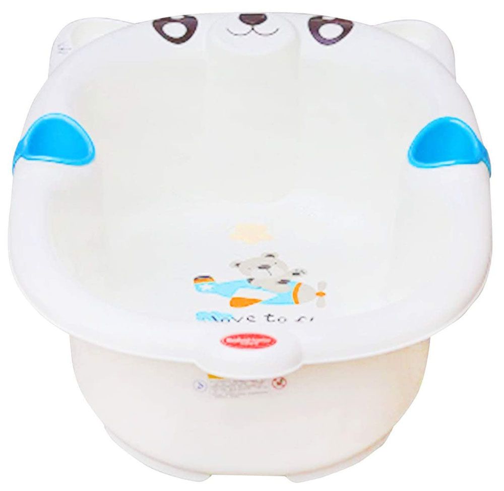 Pixie - Bear Baby Bathing Tub Portable(16) - Blue