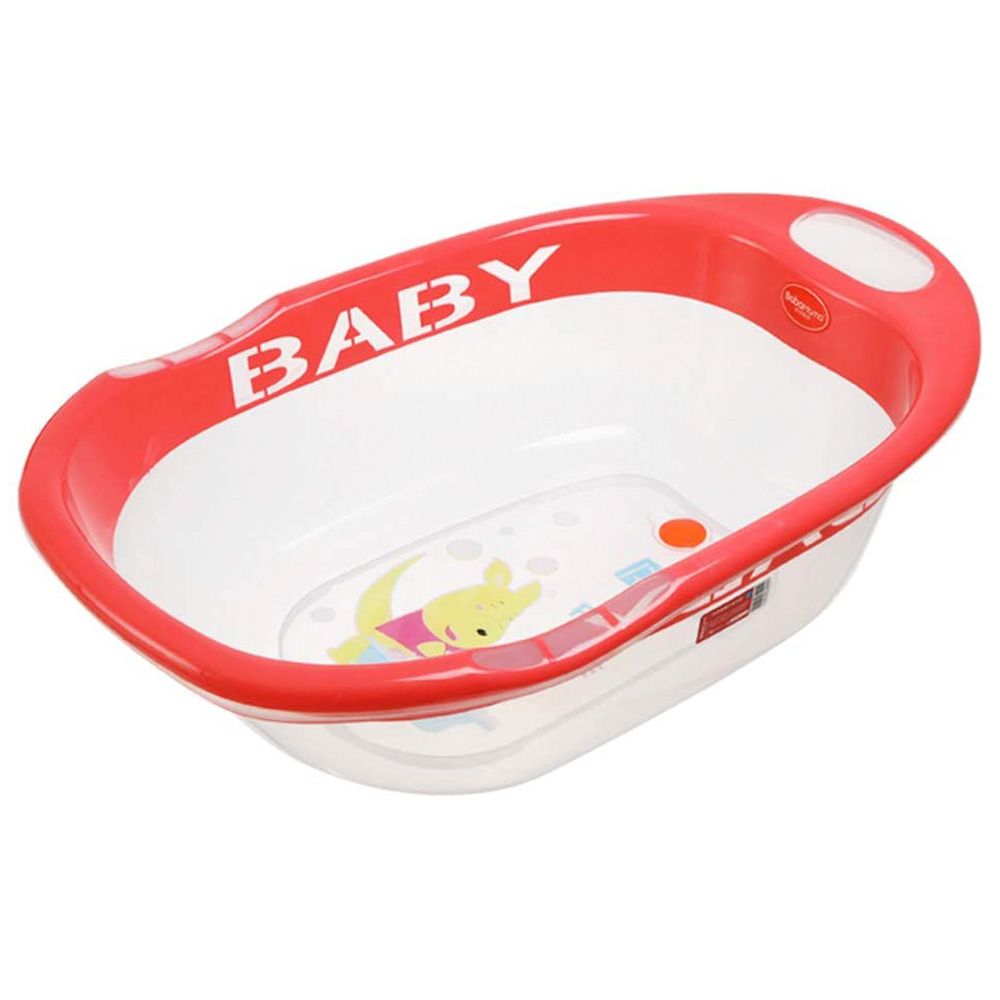 Babamama - Baby Bathing Tub Portable, Red