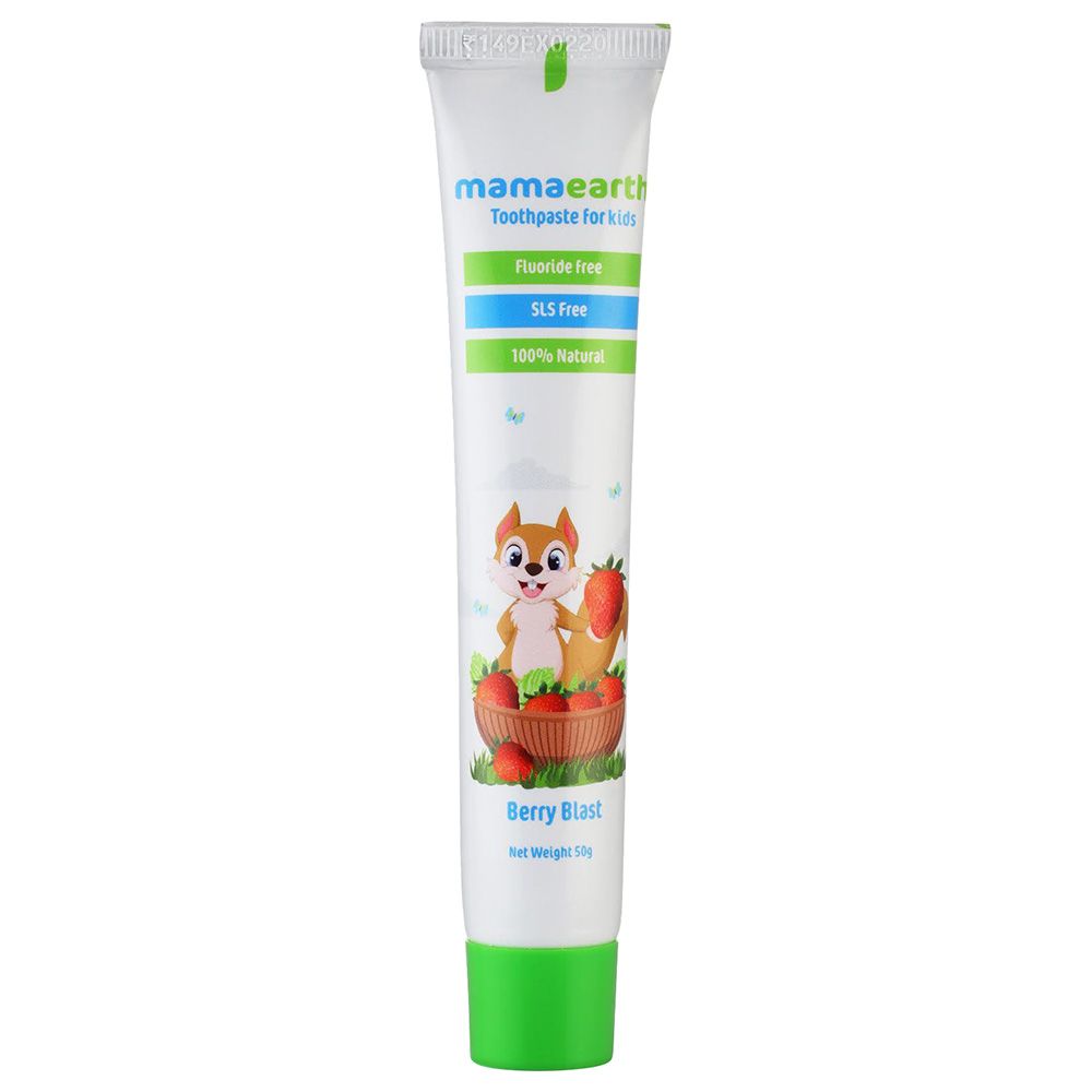 Mamaearth - Berry Blast Toothpaste For Kids, 50gm