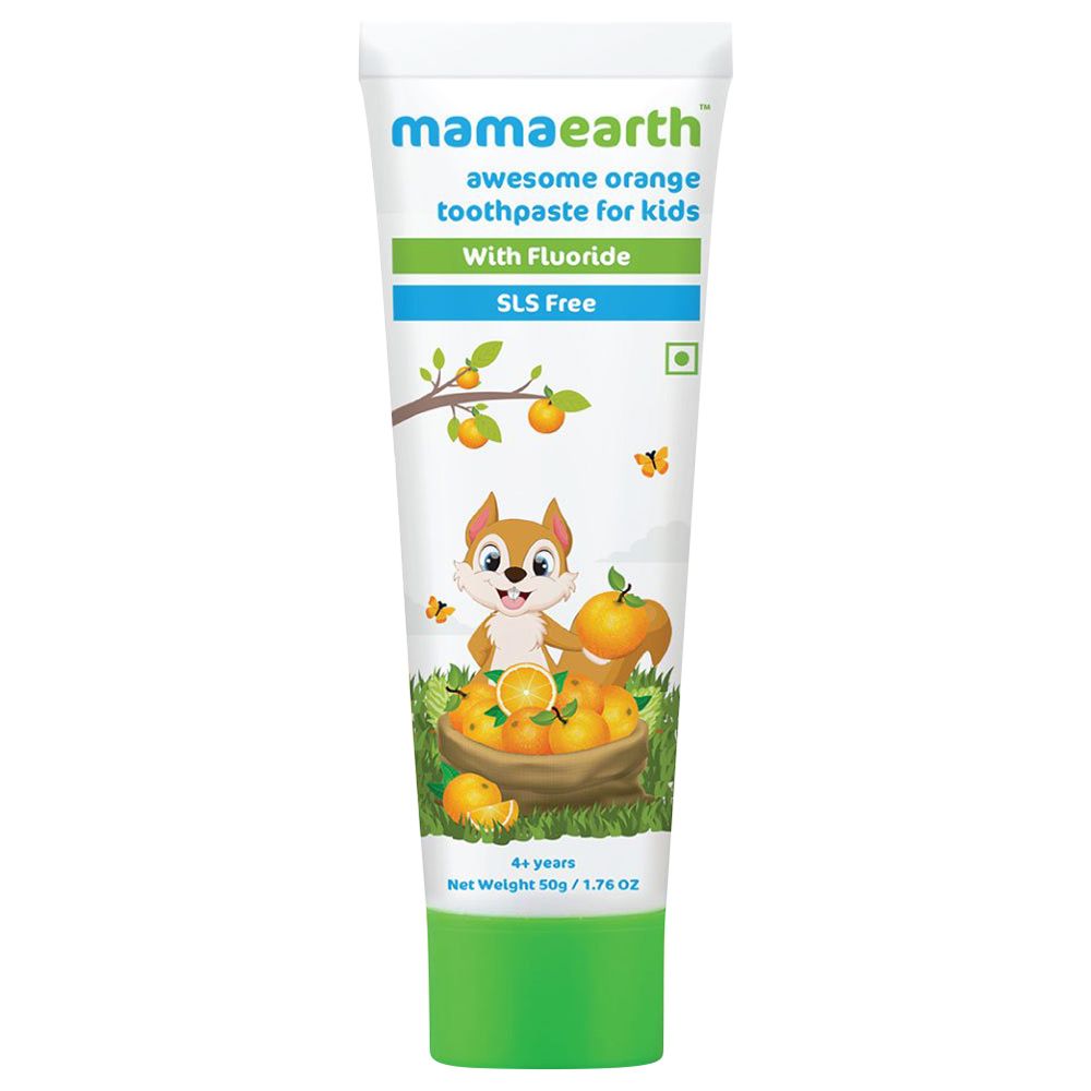 Mamaearth - Awesome Orange Toothpaste