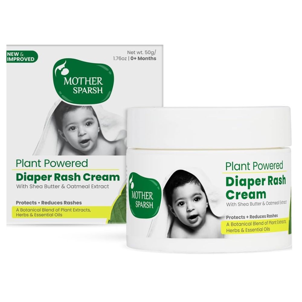 Mother Sparsh - Plant Powered Babies Diaper Rash Cream - 50g - 1.76oz