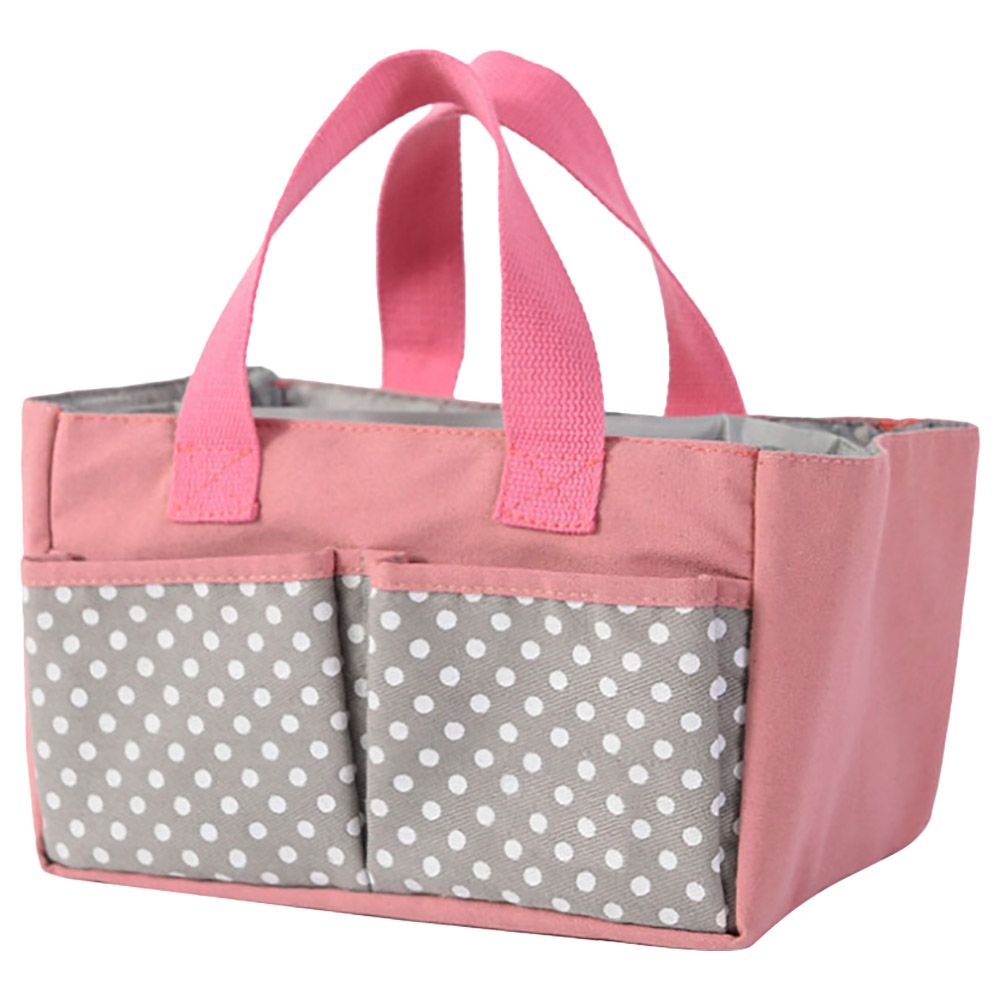 Luvlap - Universal Parents Diaper Organizer Bag - Pink