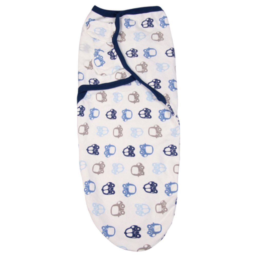 Pixie - Car Print Swaddle Wrap Blanket