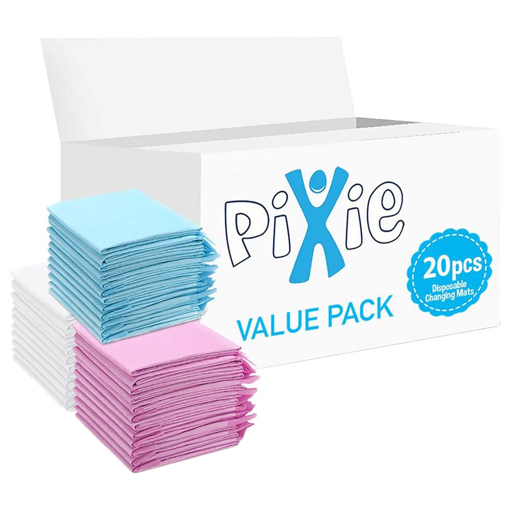 Pixie - Disposable Changing Mats - 20 pcs