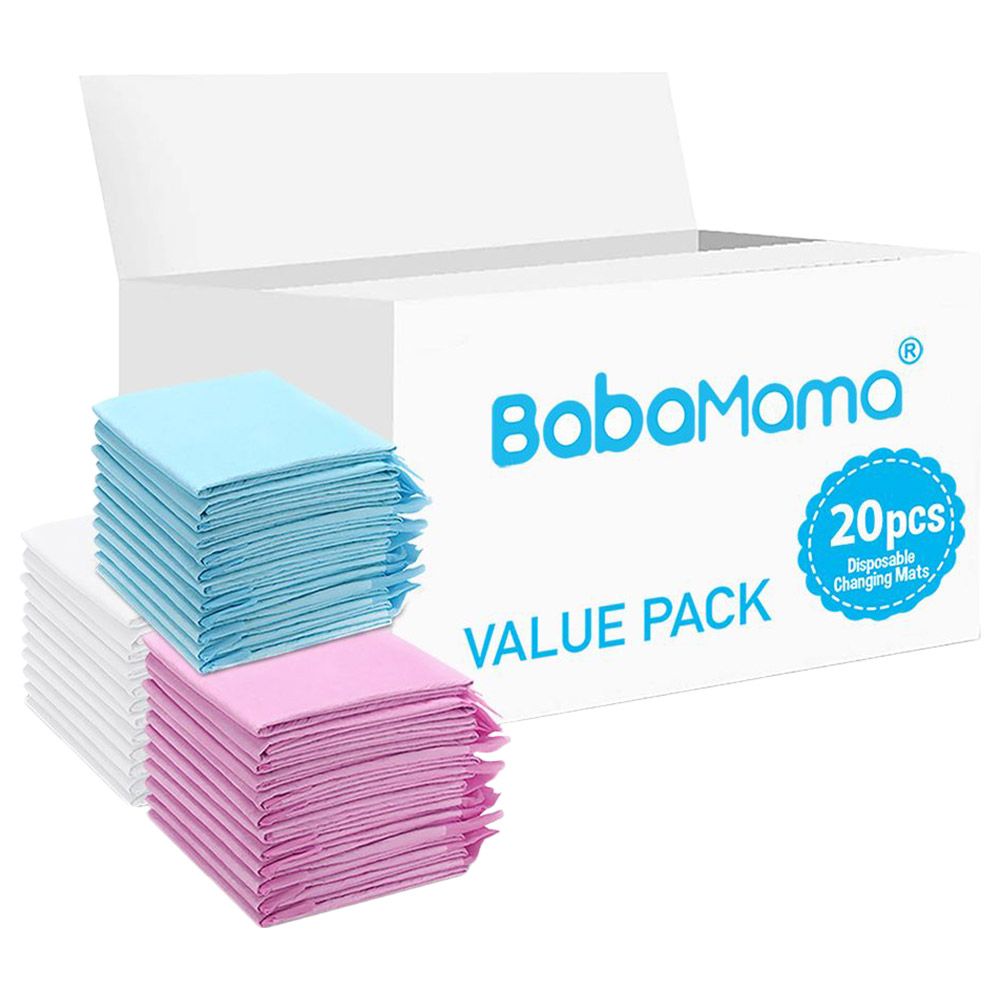 BabaMama - Disposable Changing Mats - 20 pcs