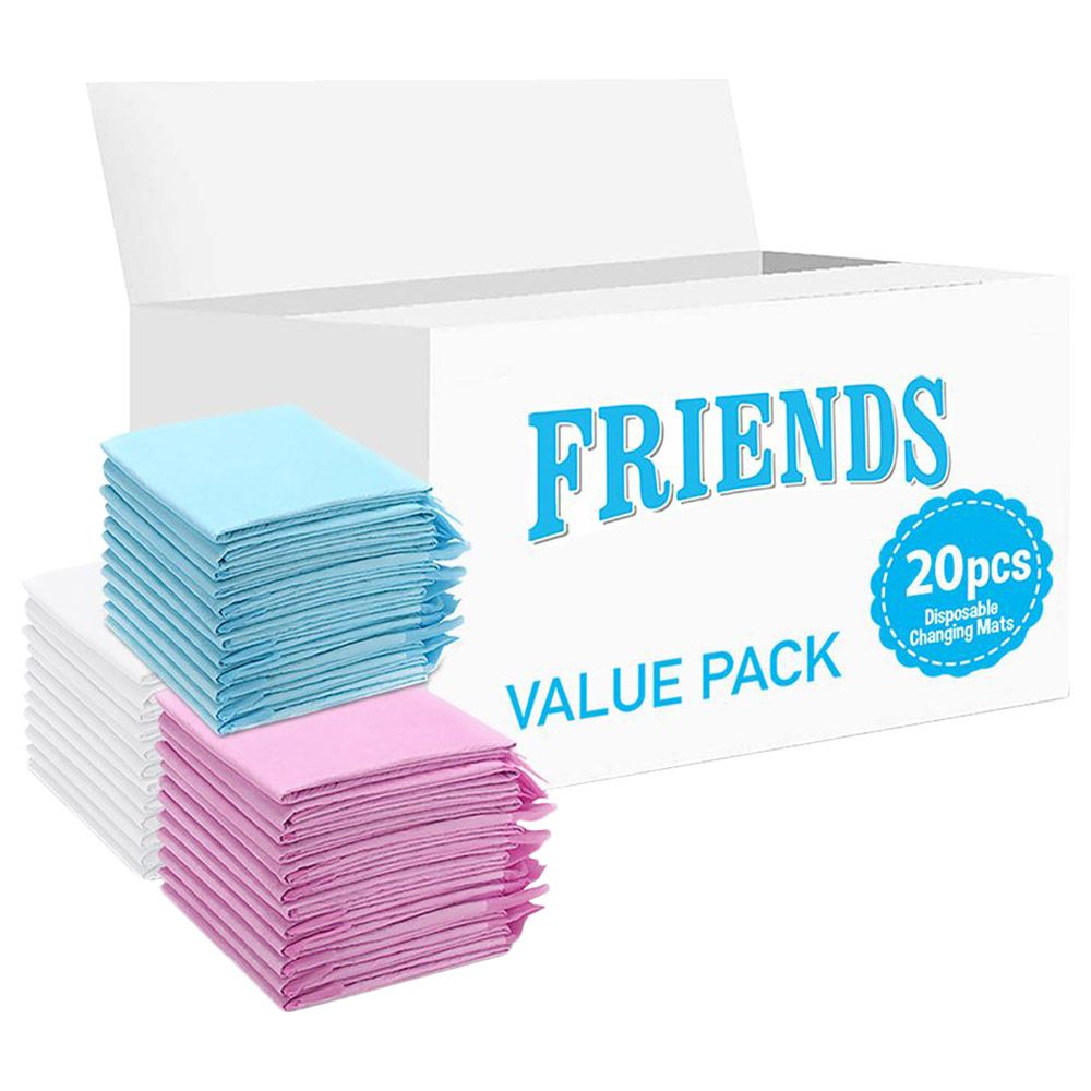 Friends - Disposable Changing Mats - 20 pcs