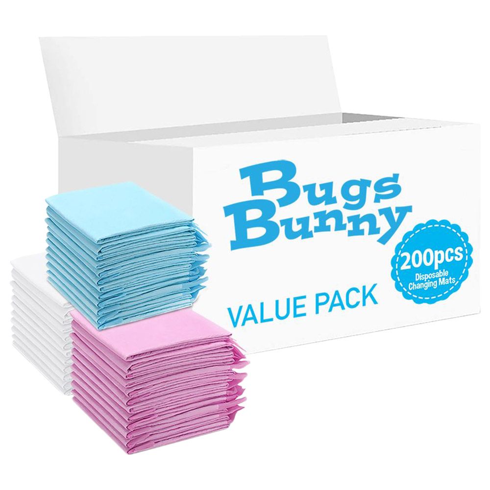 Bugs Bunny - Disposable Changing Mats - 200 pcs