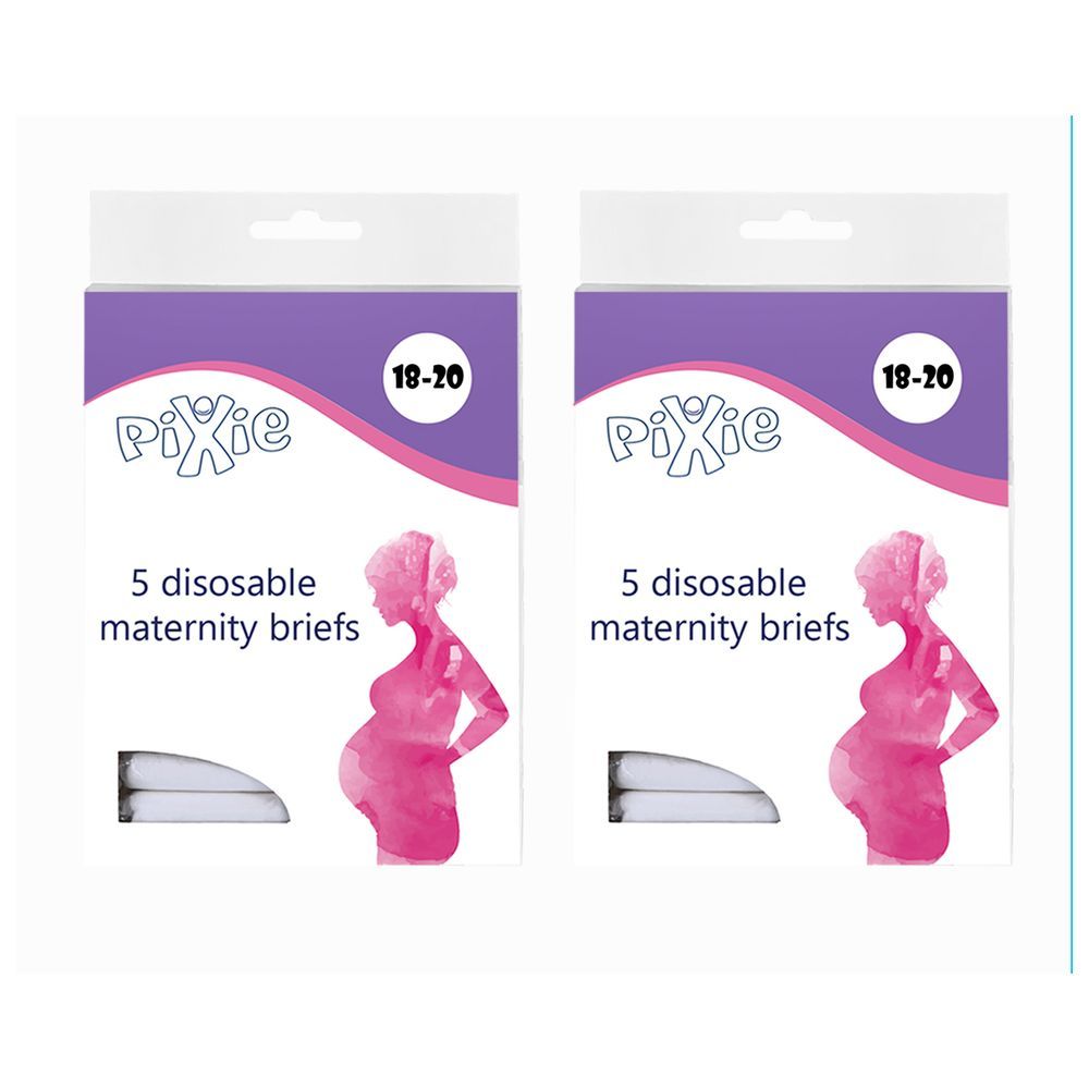 Pixie - Disposable Maternity Brief (Size 18-20) (Pack of 2)