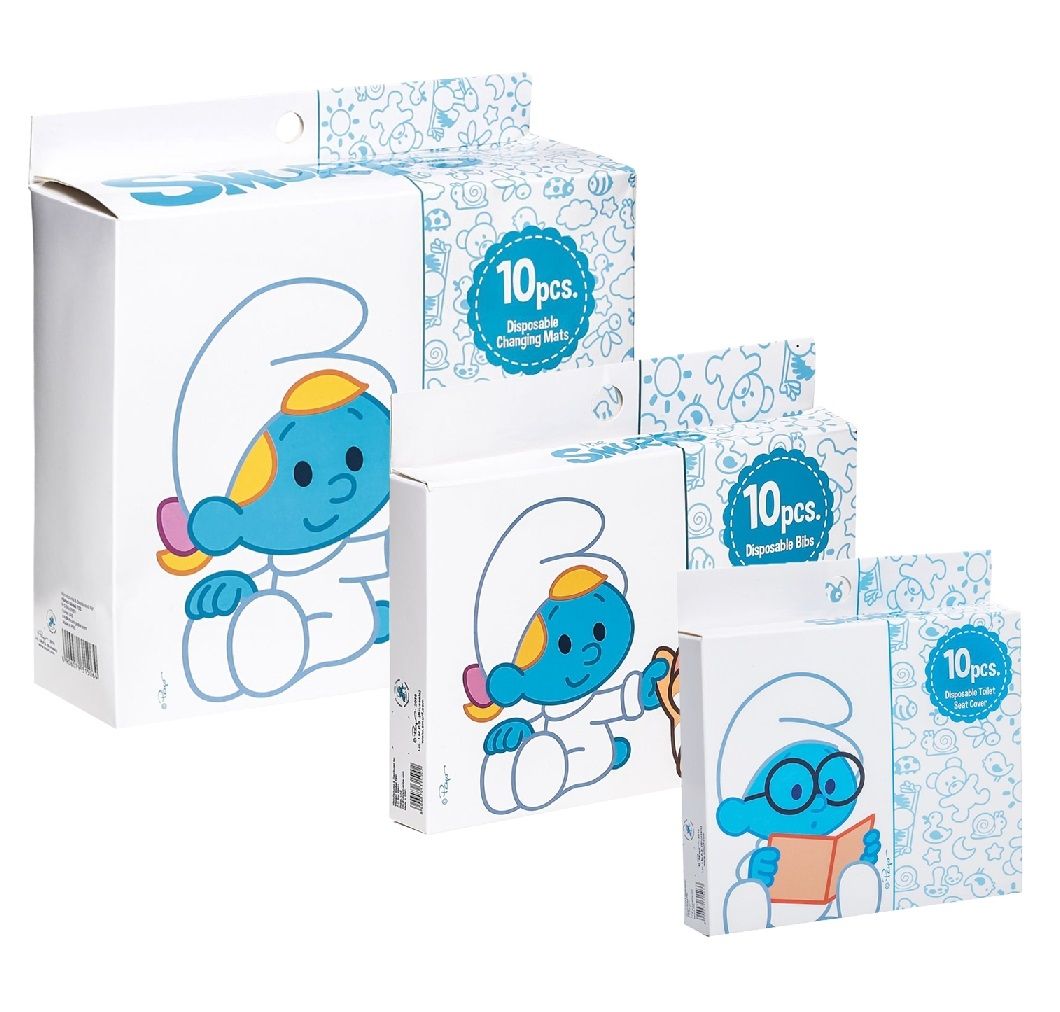 Smurfs - Disposable 10pcs. Combo Set