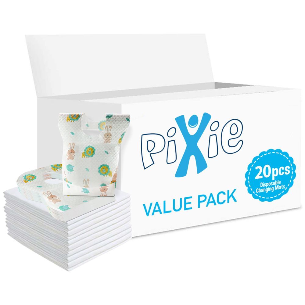 Pixie - Changing Mats + Bibs 40pc - Set