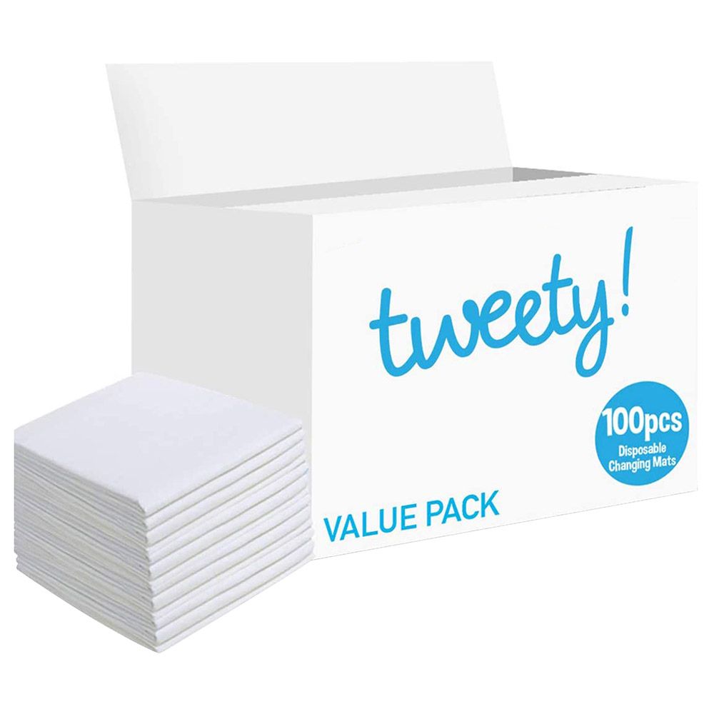 Tweety - Disposable Changing Mats Value Pack - 100pcs