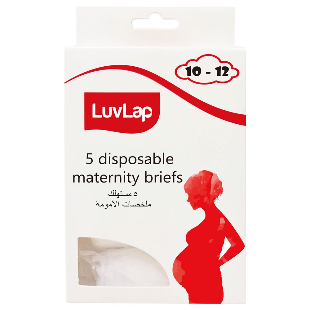 Luvlap - Disposable Maternity Brief Size 10-12