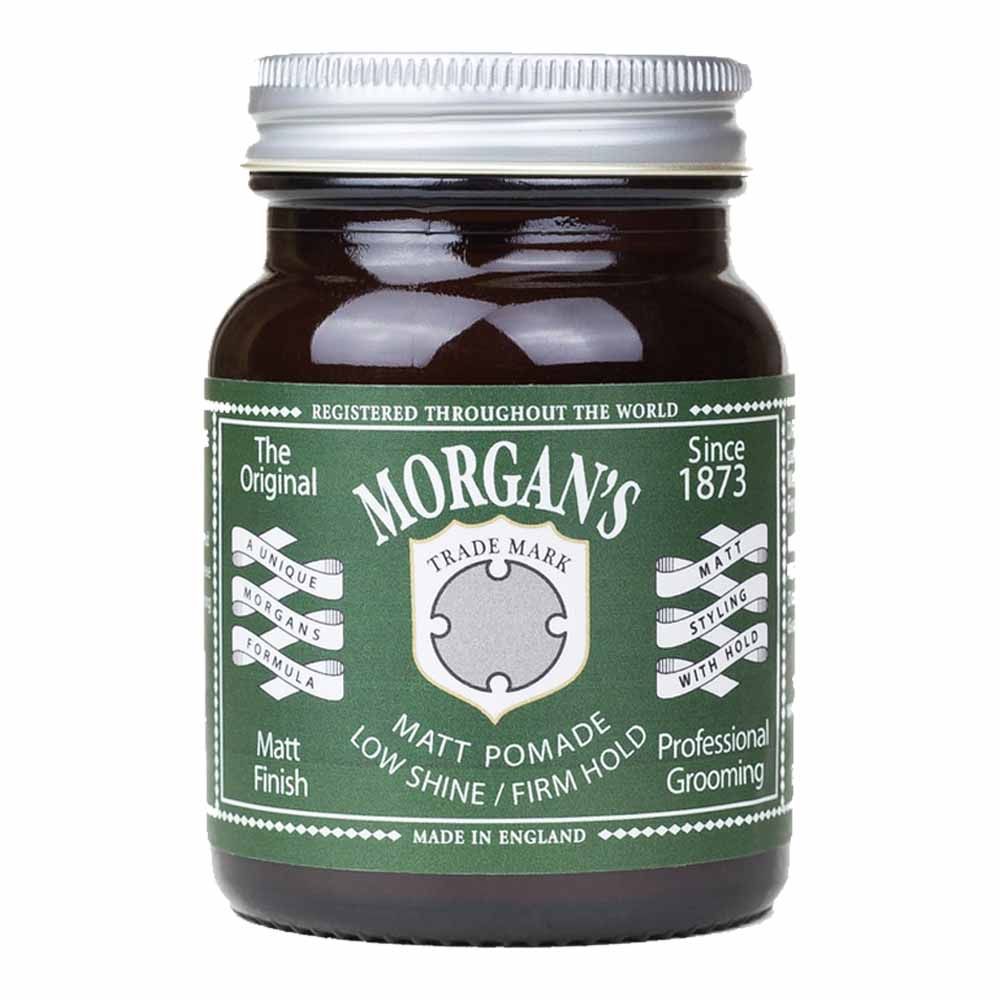 Morgan's Pomade - Men's Low Shine, Firm Hold Matt Finish 100G Jar