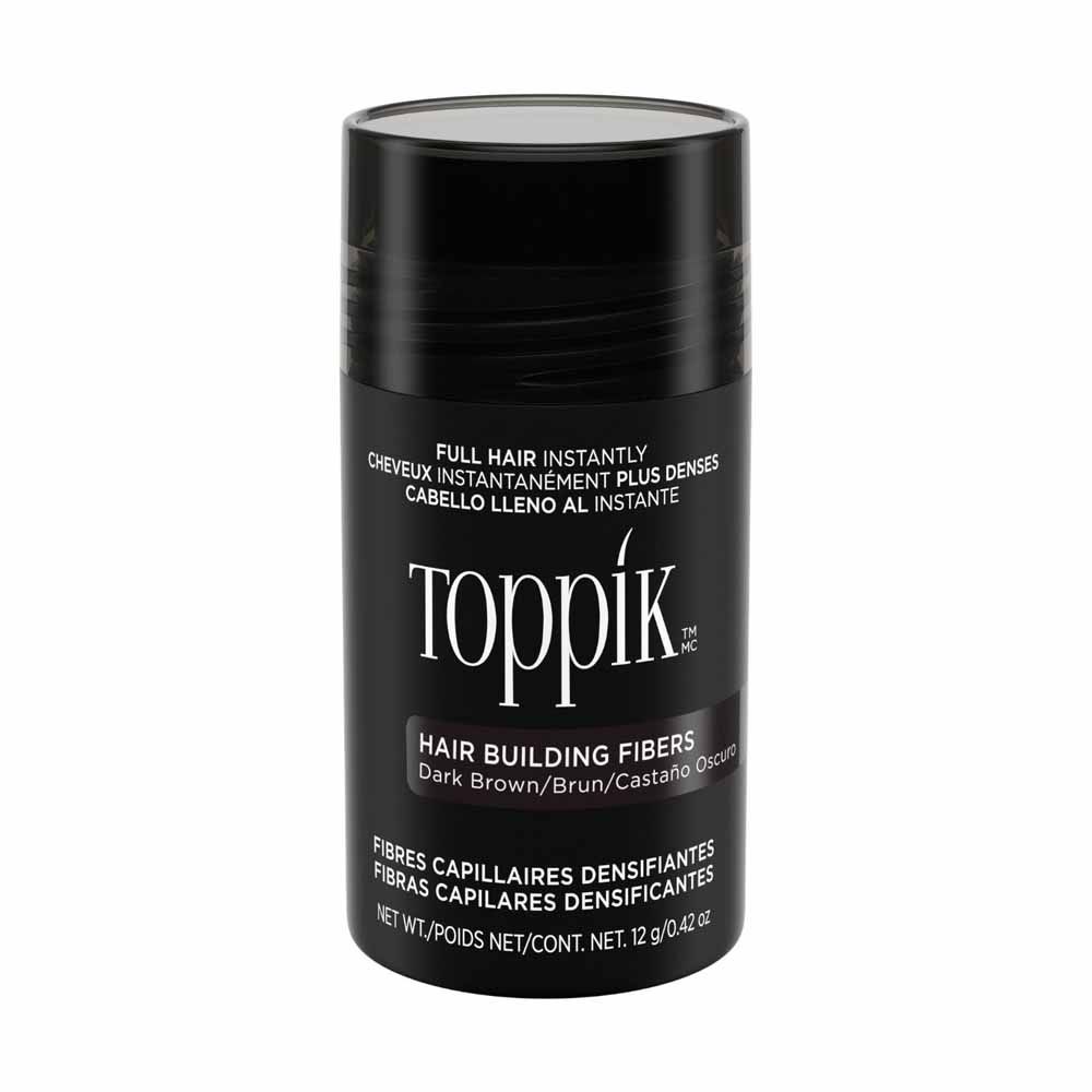 Toppik - Hair Building Fibers 12gm - Dark Brown