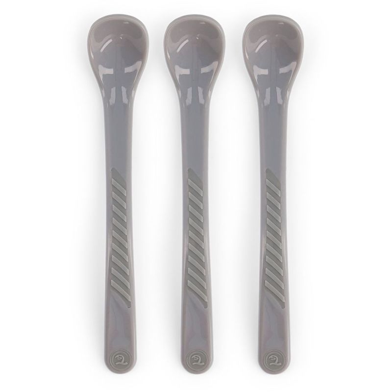 Twistshake - Feeding Spoon - Pack of 3 - Pastel Grey