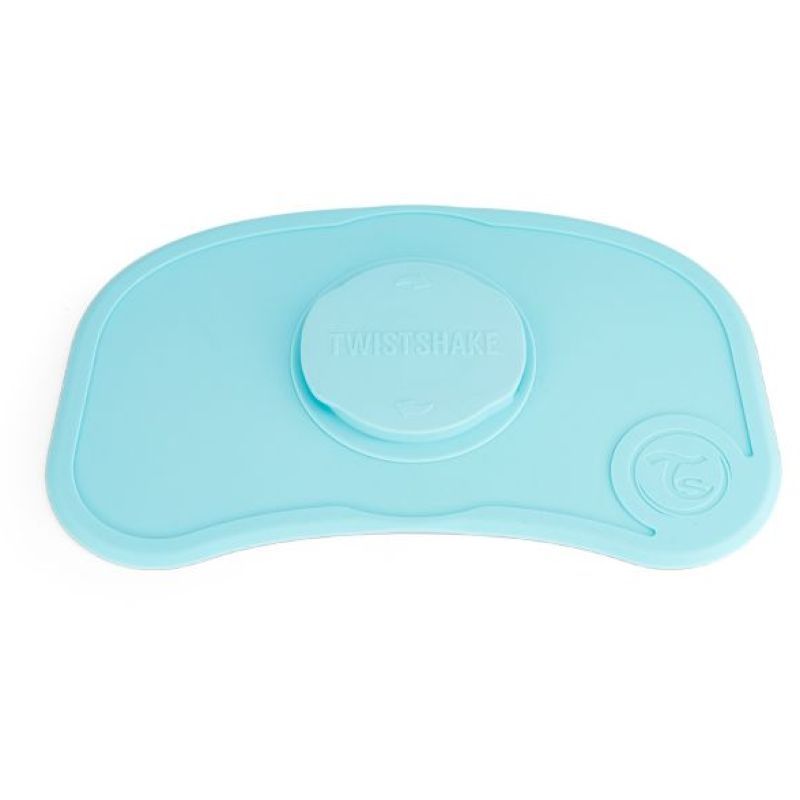 Twistshake - Click-Mat Mini With Plate - Pastel Blue