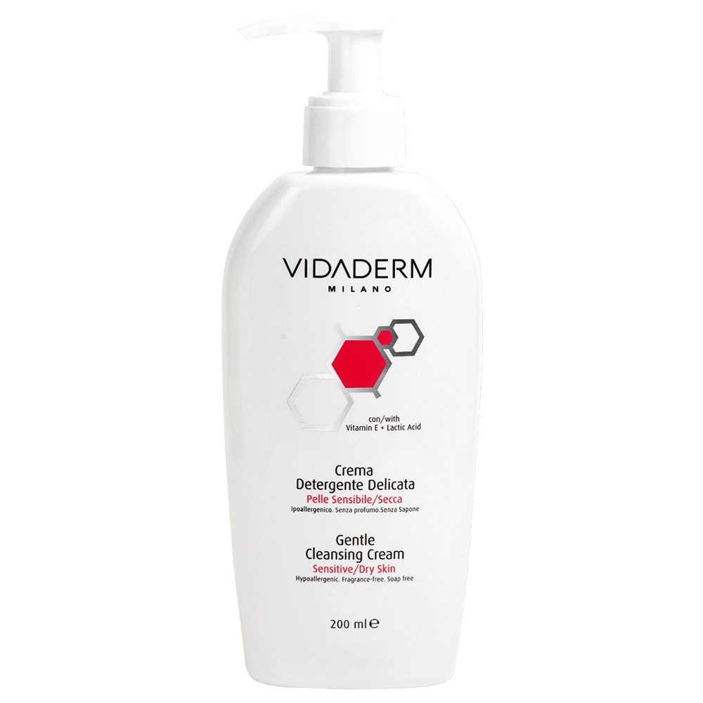 Vidaderm - Gentle Cleansing Cream Face Wash 200ml